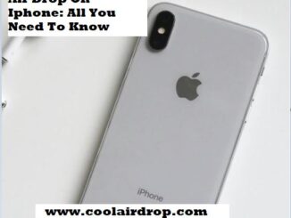 Air Drop On Iphone