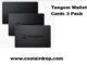 Tangem Wallet Cards 3 Pack