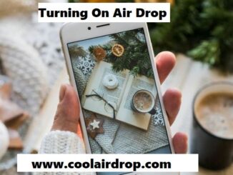 Turning On Air Drop